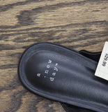 A New Day Sandy Mule Flats Faux Leather 87930575 Black 8M