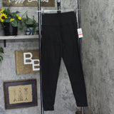 32 Degrees Womens Basic Pull-On Full-Length High Rise Leggings Black XS