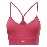 Reebok Womens Padded Workout Ready Sports Bra HI6919 Pink / White XL