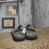 Goodfellow & Co Mens Ian Comfort Flip Flop Thong Sandals 89483758 Brown S (7-8)