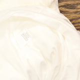 Ny Collection Chiffon Knee-Length Midi Dress Ivory Multi Circle White PXL