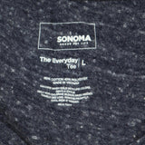 Sonoma Womens The Everyday T-Shirt Tee 1667a1b4726aa8 Blue L
