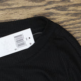 Gap Body Womens 2-Pc. Long-Sleeve Jogger Pajamas Set G1039XLLMA Black S