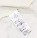 Calvin Klein Womens Sleeveless V-Neck Top Woven 44C191G Tofu Off White M
