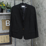 Le Suit Womens Plus Size Single-Button Blazer Suit Jacket 50040873 Black 20W