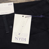 NYDJ Womens Plus Size Sheri Slim Jeans WNBBSS8518 Black 20W