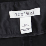 White House Black Market Womens Flare Leg Side Zip Dress Pants Black 6 Short