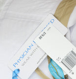 Physician Endorsed Womens Castaway Canvas Bucket Sun Hat Fringe 23PE00A21 White