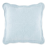 Hudson & Main Reversible Audrey Square Throw Pillow Aqua Blue 16"