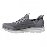 S Sport By Skechers Mens Moralis Step In Elastic Sneakers 90972062 Gray 8