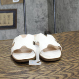 A New Day Womens Nina H-Band Slide Sandals 92244961 White 7M