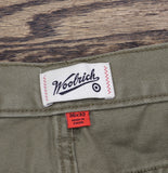 Woolrich X TGT Mid-Rise Straight Fit Cargo Pants 94612190 Olive Green 36x32