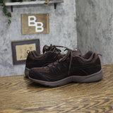 Easy Spirit Romy Womens Walking Easy On Lace Shoes Sneakers Dark Brown 8N