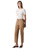 Calvin Klein Cotton Stretch Straight Leg Fit Chino Pants Tigers Eye Brown 8