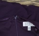 Siena Womens Side-Gathered Dress Removable Straps SATP1607 Plum Purple 12