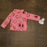 Disney Toddler Girls Princess Christmas Holiday Pajama Set 2-Piece Pink 2T
