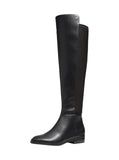 Michael Kors Bromley Flat Riding Boots 40T2BOFBEL Black 5.5M