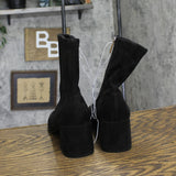 A New Day Womens Dolly Ankle Boots 88098511 Black 7M