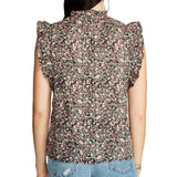 BB Dakota by Steve Madden Ditsy Floral Women's Sleeveless Printed Top BM14433W
