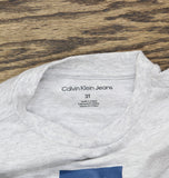 Calvin Klein Vest Shirt Pants Set New Teal / Platinum Heather / Deep Blue 3T