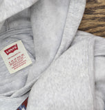 Levi's Little Boys 2-Piece Pullover Lounge Sweatpant Set Gray Heather XS (4)
