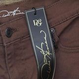 DG2 by Diane Gilman Womens Stretch Ultra Skinny Jeans 731608 Brown 16