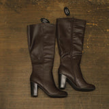 Style & Co. Addyy Tall Knee-High Heeled Boots 10011011000 Chocolate Brown 9.5M