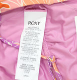 Roxy Womens One Piece Plunge Swimsuit 434001925 Lilac Multi Purple S
