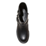 Universal Thread Womens Connor Harness Buckle Ankle Boots 90511576 Black 12M