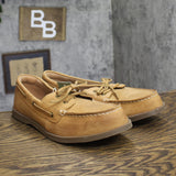 Goodfellow & Co Mens Bennett Genuine Leather Loafers 92541896 Cognac Brown 12