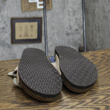 Universal Thread Womens Devin Two Band Footbed Sandals 89254785 Taupe Brown 9.5M