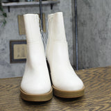 Universal Thread  Jenna Platform Boots with Memory Foam Insole Off White 10M