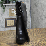 Bar III Giana Faux Leather Boots Replacement Amputee Left Shoe Only Black 6.5M