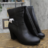 Journee Collection Womens Carver Slouchy Riding Boots Black 9.5M-WC