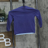 Hybrid Apparel Bluey Kids Girls Long Sleeve Graphic T-Shirt Tee Blue 2XS