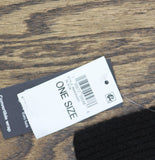 INC International Concepts Solid Studded Ribbed Muffler Scarf IN9542501 Black