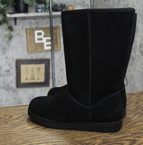 Universal Thread Womens Sarah Suede Shearling Winter Boots 91467407 Black 7M