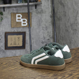 Cat & Jack Kids Boys Boston Retro Court Sneakers 90322886 Green 1