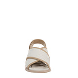 Franco Sarto Womens Silvie Heeled Sandals J4225M1 Natural White 7M