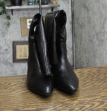 Universal Thread Kitten Heel Tall Dress Boots with Memory Foam Insole Black 9M