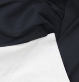 A New Day Backless Knit Maxi Dress 94736643 Black / White S