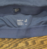Gap Womens Ribbed Unlined Bralette Blue M