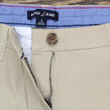Nautica Jeans Womens Chino Ankle Pants 1784510 Khaki Brown 8