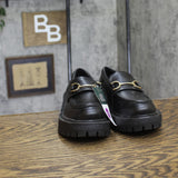 Wild Fable Womens Slip On Platform Loafers Black 5.5M