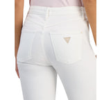Guess Eco Amanda Extra Flare Seamed Jeans W5GA1QD5N71 Calipso White 30x31