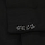 Hugo Boss Mens Vintage Wool 3-Button Suit Jacket Coat 166f4bb01a47c2 Black 40R