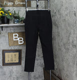 Rafaella Womens Stretch Slim Ankle Pull-On Elastic Waist Dress Pants RSBFC059