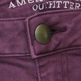 American Eagle Womens Soft Hi-Rise Jeggings 167220f95673d3 Berry Purple 2