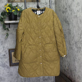 Woolrich X TGT Quilted Jacket Parka with Detachable Floral Vest Olive Green XL