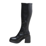 Wild Fable Womens Azzahya Tall Stretch Boots with Memory Foam Insole Black 7.5